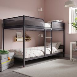 Two Level Bed For Kids, Twin Size 