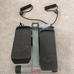 Mini Stepper With  Resistance Bands