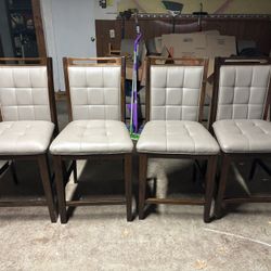 Bar height chairs - Set Of 4