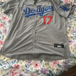 New Dodgers OHTHANI away jersey size XL