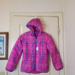 Columbia Reversible Winter Jacket Youth Size 10-12