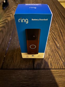 Ring camera Battery Doorbell (newest model) — Retinal 2K with wide-angle video, up to 6x Enhanced Zoom, Two-Way Talk, and Built-In Battery, Matte Moch
