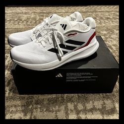Size 11 - adidas Run Falcon 2.0 White/Black/Burgundy