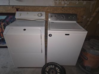 Maytag washer and dryer