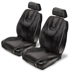 "MONSTER" 2-PK AUTOMATIC HEATED CAR SEAT CUSHIONS