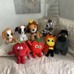 Plush Collectible Toys $5 Each