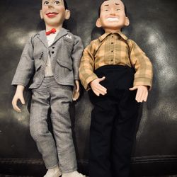 Peewee and Ed Grimley Pull String Dolls