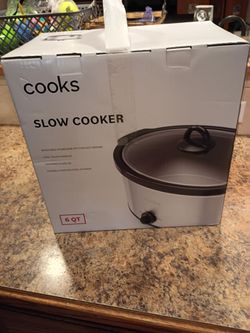 Cooks 6 QT Slow Cooker-NEW-AVAILABLE