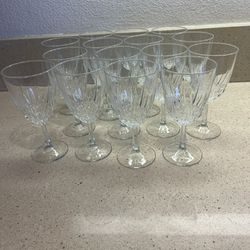 15 WINE GLASSES 