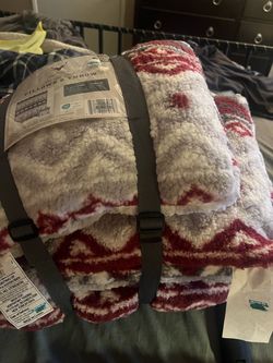 Pillows and throw