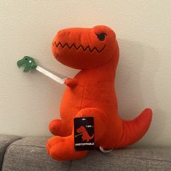 Dinosaur Trex T-rex Grabber Stuffed Animal Toy Plushie Brand New Tag