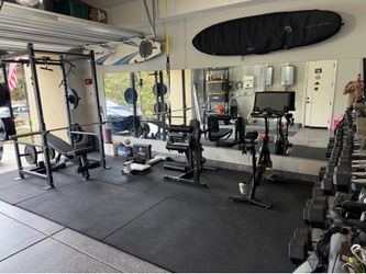 Full home gym setup