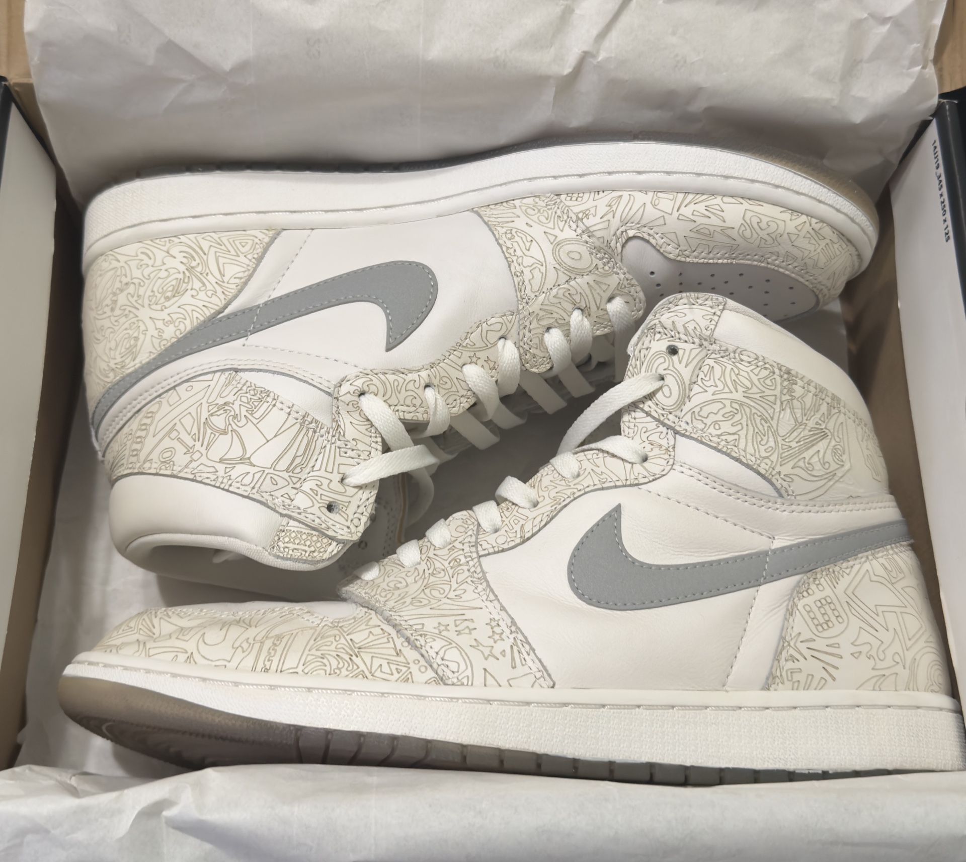 Nike Air Jordan 1 Retro Hi OG Laser 30th Anniversary Mens Size 13