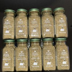 Simply Organic Turkey Rub, Certified Organic | 2.43 oz