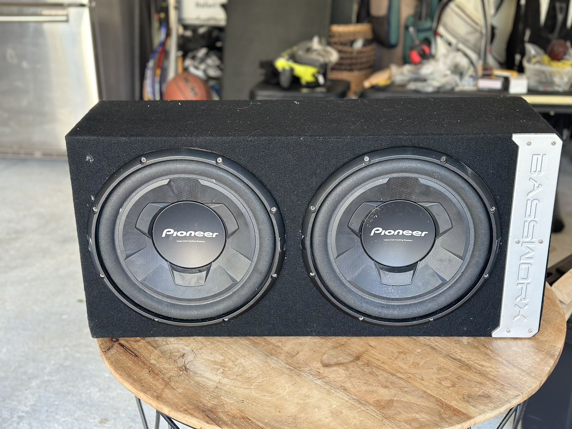 Pioneer Dual 12” Subwoofers with Boss 1100W Amp – Complete Bass Package!