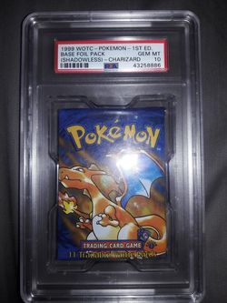 PSA 10 English 1st edition Pokemon Base Set pack