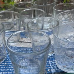 Crystal glass and Regular glass