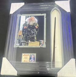 Warwick Davis Autographed 8x10 Photo W/ Wand 