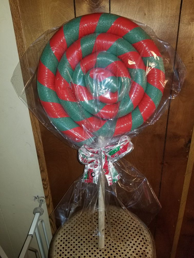 lollipop Christmas decor