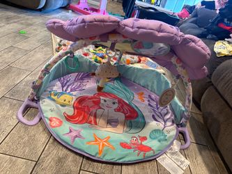Disney Little Mermaid Baby Activity Gym Play Mat