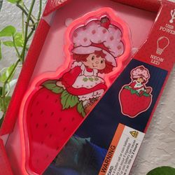 Strawberry Shortcake LED Wall Art Sign