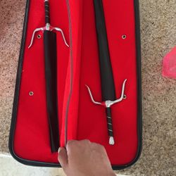 Martial arts Sai Set