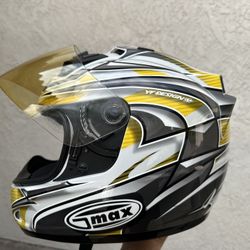 Gmax GM68s Helmet Like New - Small