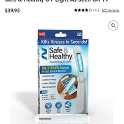 As Seen on TV

Safe & Healthy UV Light As Seen On TV

