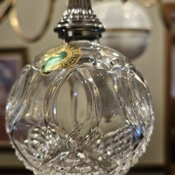 Waterford Crystal Times Square Collection ball ornament from 2011 "Let There Be Love"