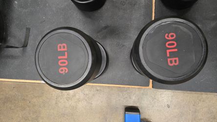 90 lb Premium Dumbbells