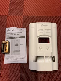 KIDDE Carbón Monoxide And Gas Explosive Alarm