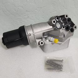 Oil Cooler Filter Housing for VW Beetle Golf Jetta Rabbit Passat Audi TTRS 2.5L