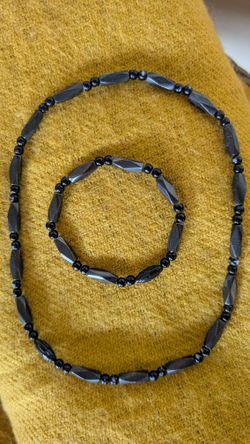 Magnetic Necklace And Bracelet 