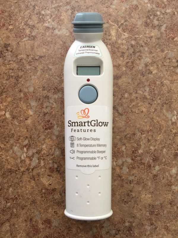 exergen smart glow thermometer