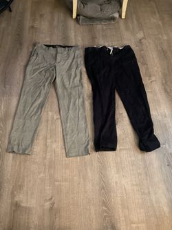 Men dress pants size 32 both for 25.00