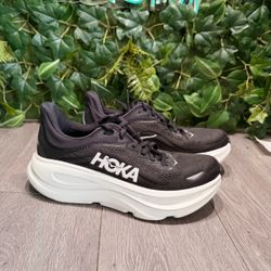 Hola Bondi 9 women size 7 black white shoes