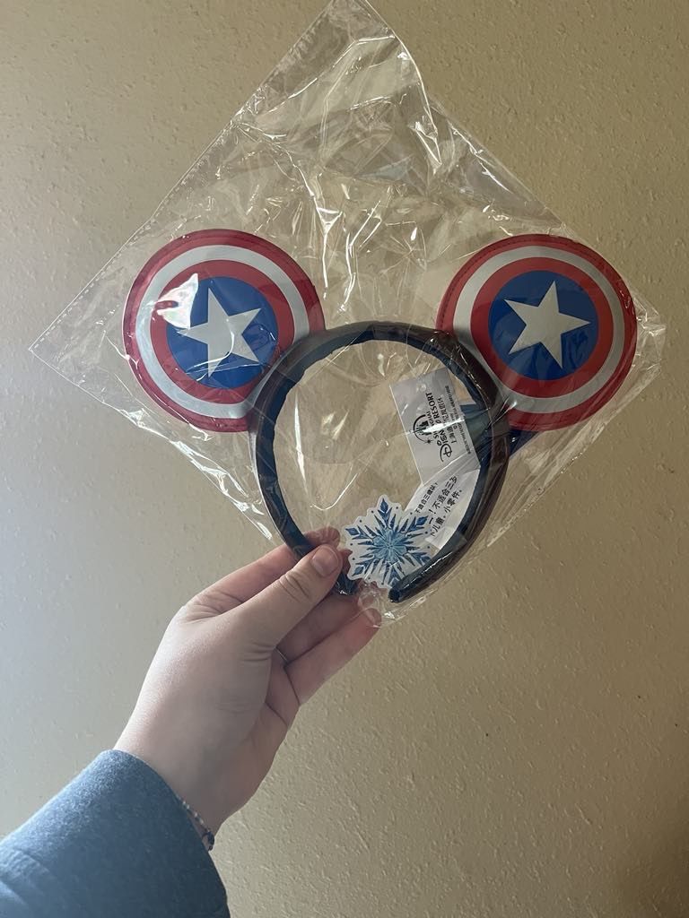 Captain America Disney Ears 