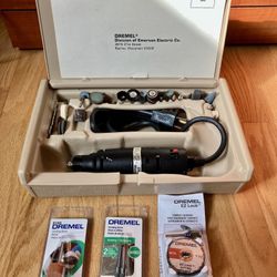 Vintage Dremel 260-5 Moto-Tool Kit with Case and Accessories