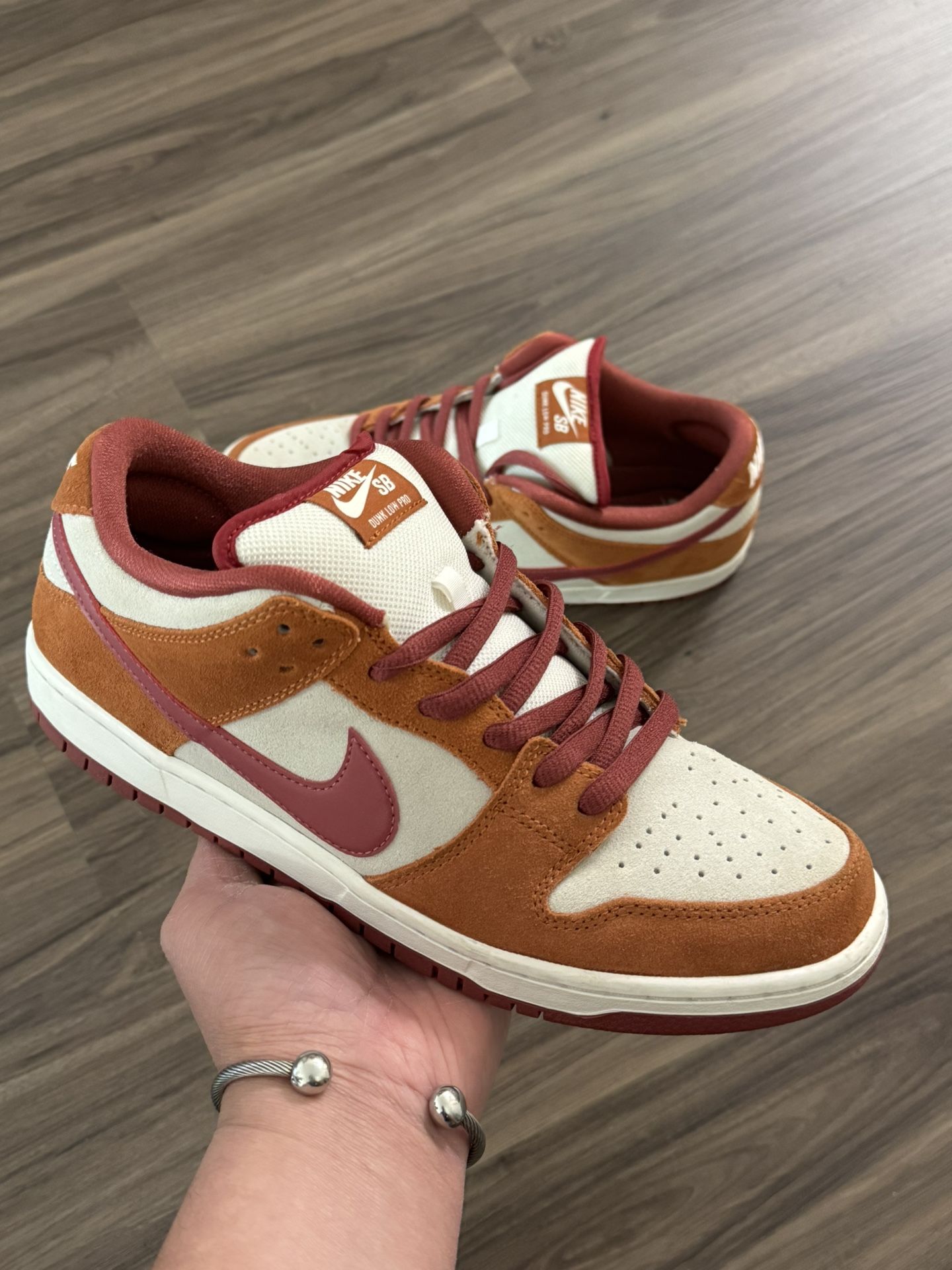Nike Sb Dunk Low Pro Dark Russet Cedar Men’s 10