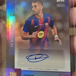 FC BARCELONA 25/26 Topps Trading Cards