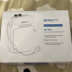 Portable voice amplifier digital player super loud, professional PA