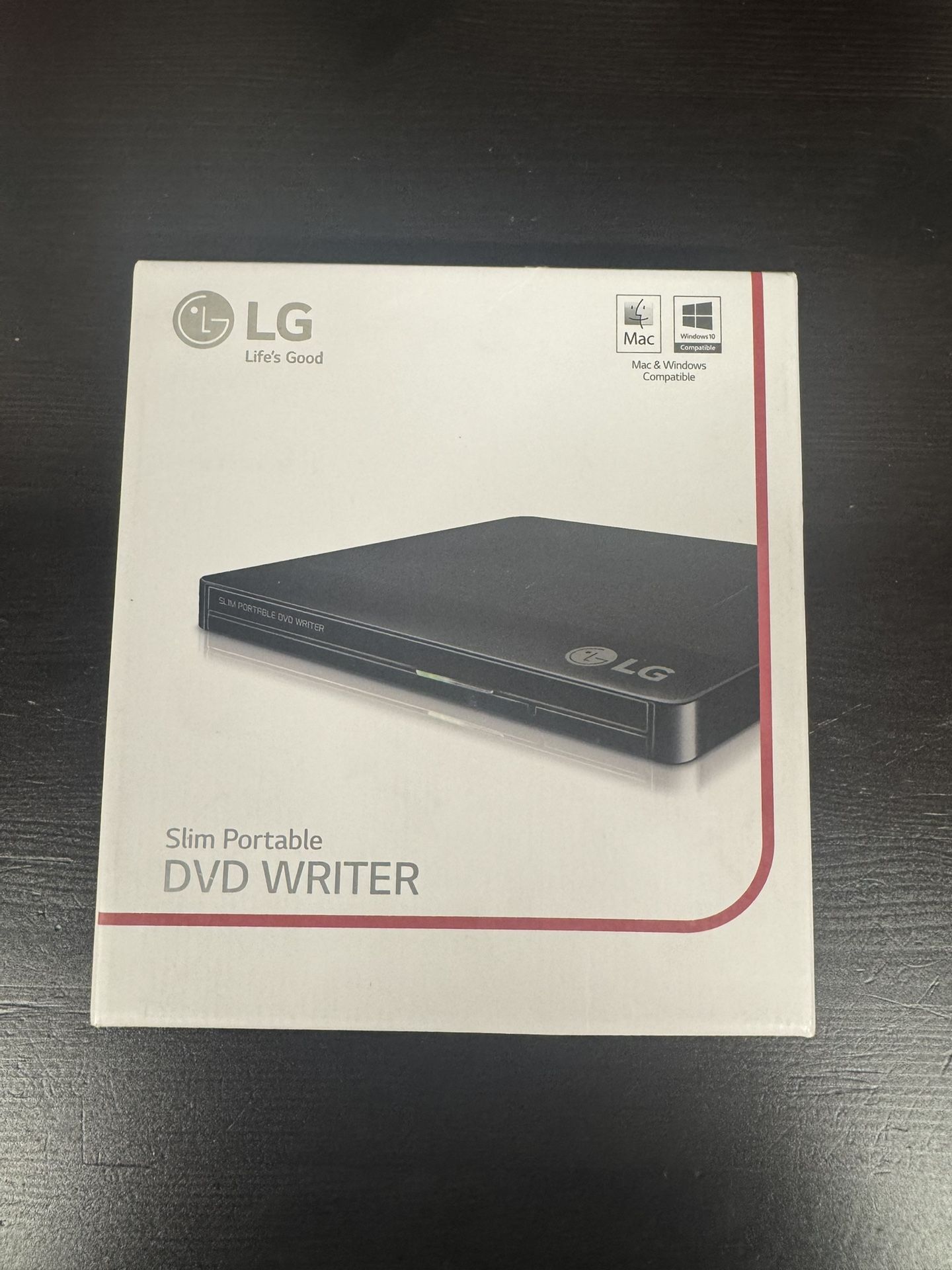LG Slim Portable DVD Writer (GP50NB40) – USB Powered