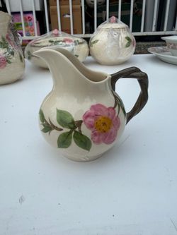 Franciscan Desert Rose Cream Creamer Pitcher USA Vintage Gladding EUC - Made in England
