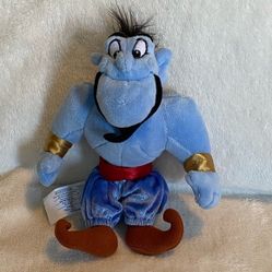 Disney Aladdin Blue Genie plush stuffed toy doll 6