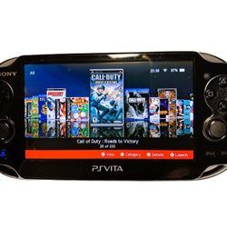 🔥 Sony PS Vita 1000 OLED (Black) - Loaded with Games 🔥
