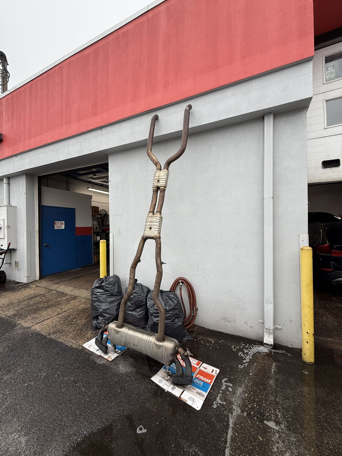 BMW M550i full stock/OEM exhaust