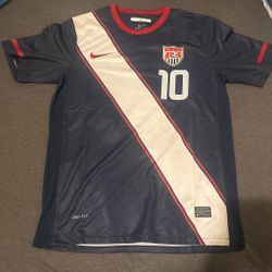 Nike USMNT #10 Soccer Jersey Dri-Fit