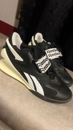 Reebok Weightlifting Shoes Black and White