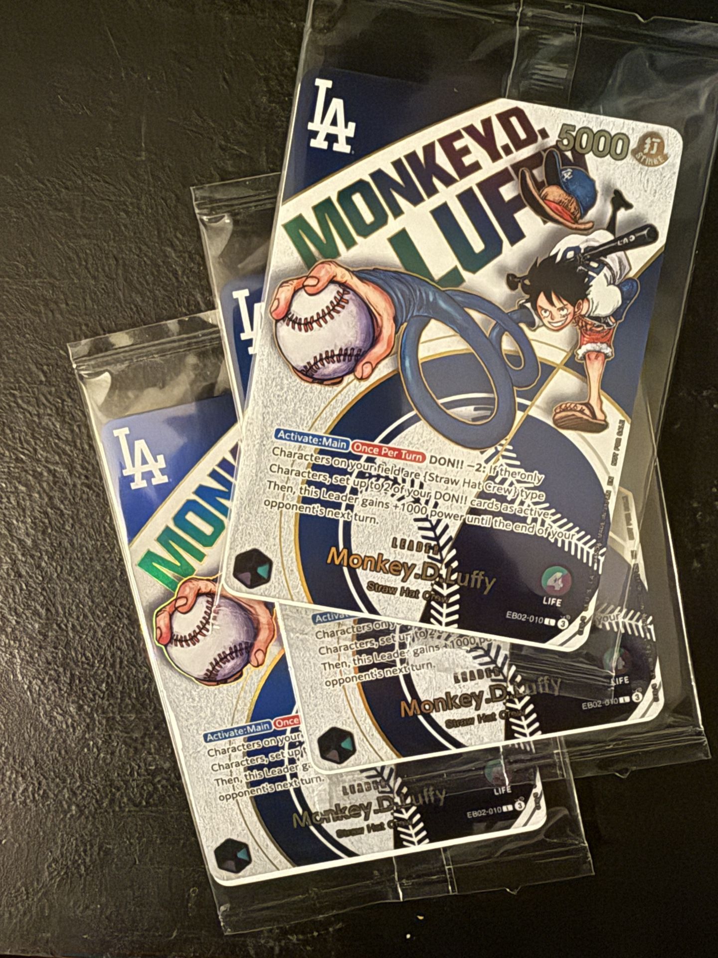 Dodgers One Piece Card