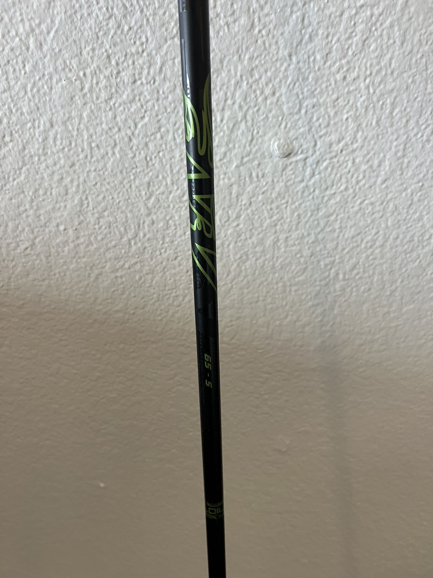 Aldila NV 2KXV Green driver shaft 65 grams stiff flex